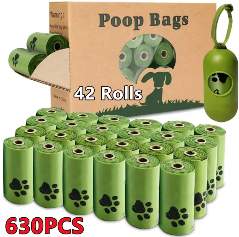 Biological Poo Bags (printed )