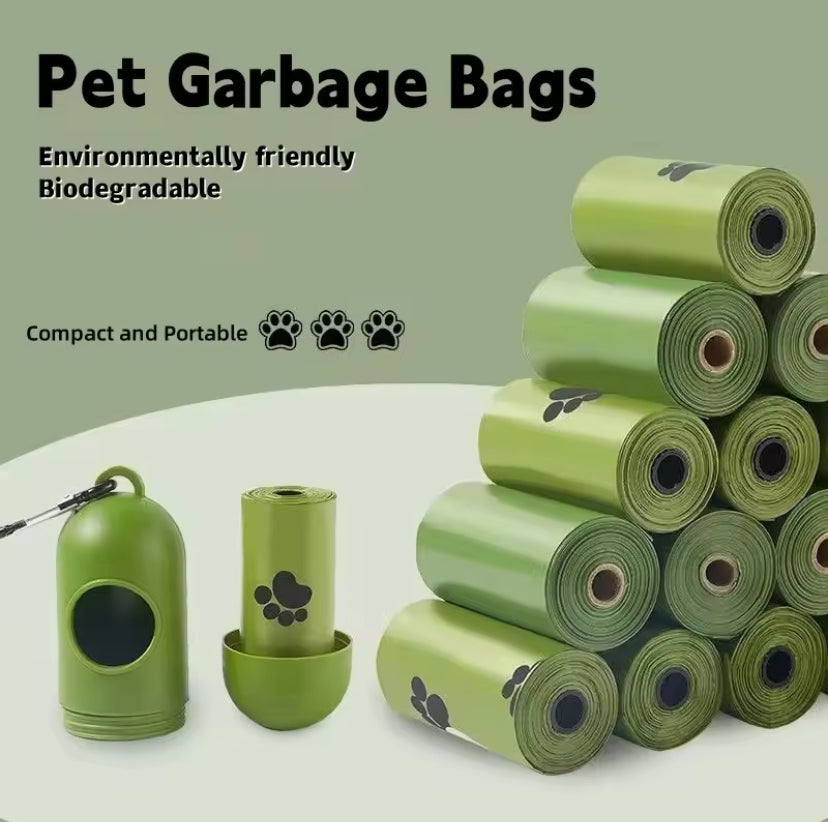 Biological Poo Bags (printed )