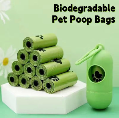 Biological Poo Bags (printed )