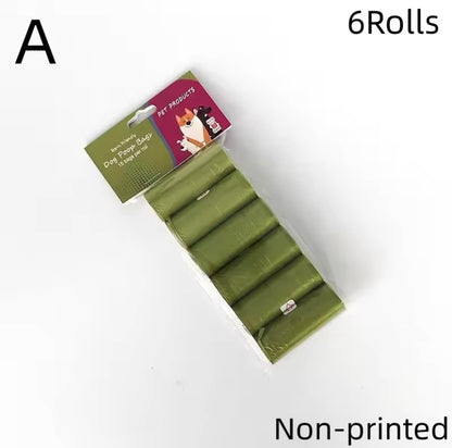 Biodegradable poo bags
