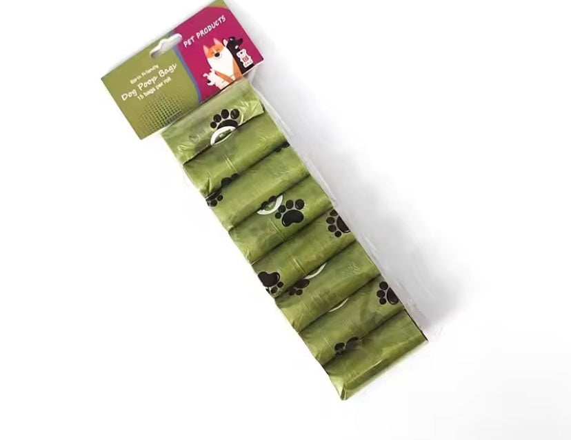 Biological Poo Bags (printed )