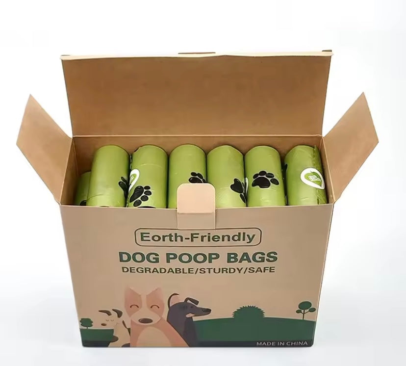 Biological Poo Bags (printed )