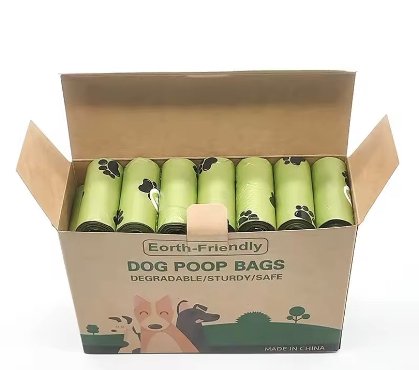Biological Poo Bags (printed )