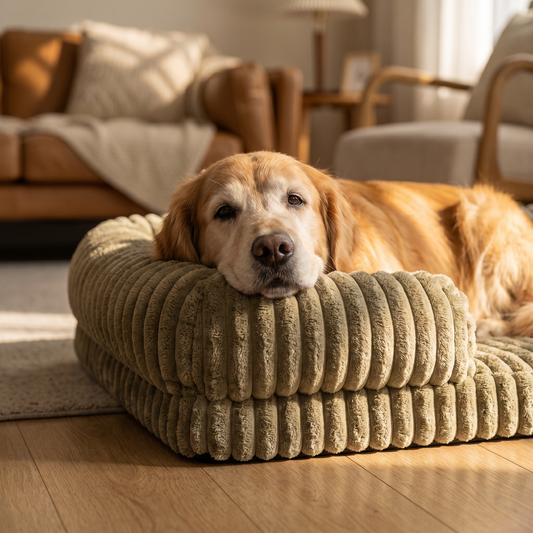The Bark Crew Orthopedic pet Bed