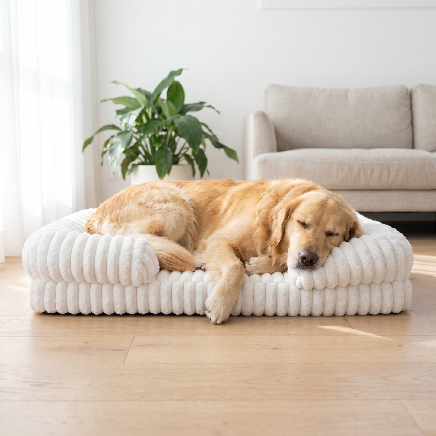 The Bark Crew Orthopedic pet Bed